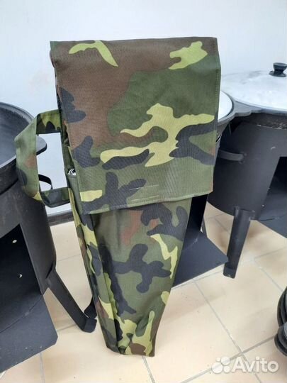 Шампура в чехле + походный мангал набор