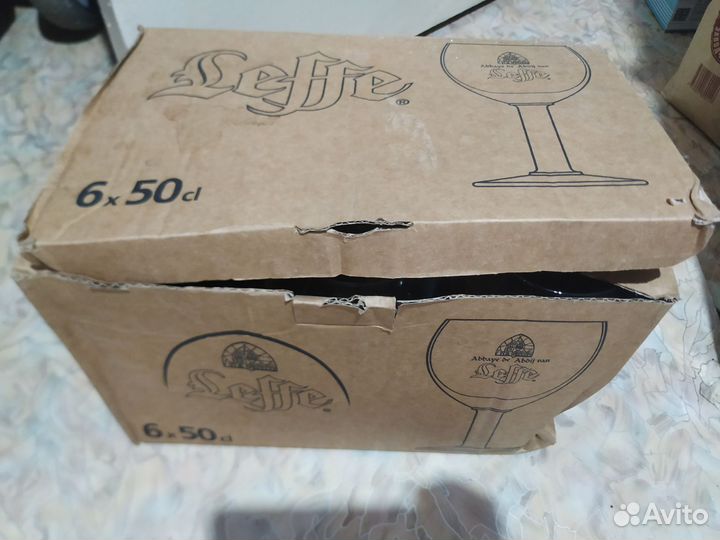 Пивные бокалы leffe