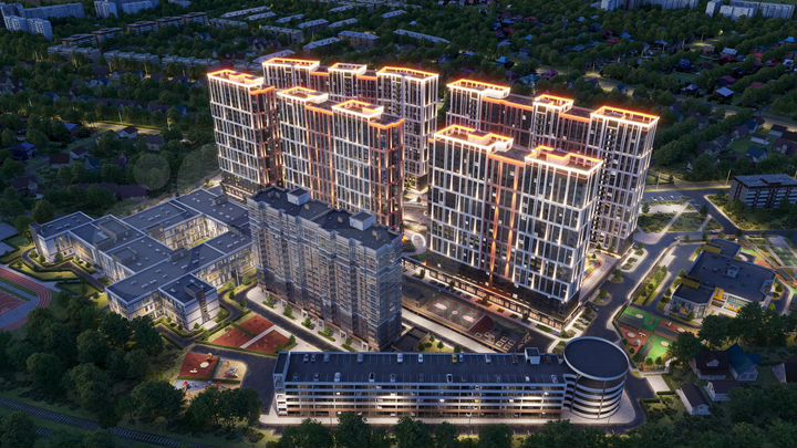 Квартира-студия, 27 м², 12/24 эт.