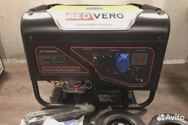 Генератор диз. RedVerg RD-D5000EN