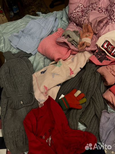 Пакет вещей для девочки 104 116 размер