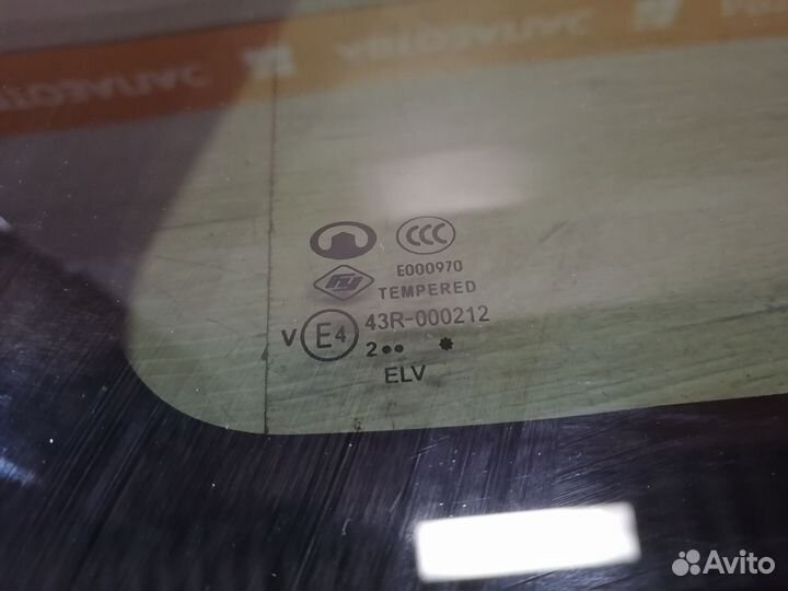 Форточка в крыло правая 12 Great Wall Hover H5