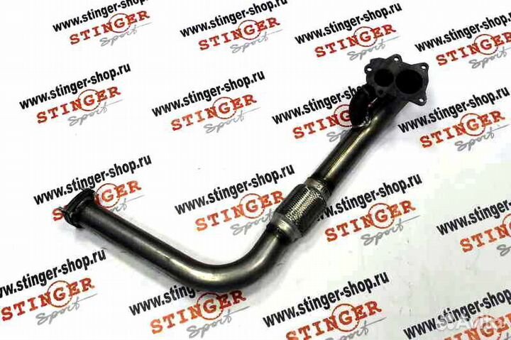 Даунпайп для ваз 2108 16V под турбину TD 04 TD 05