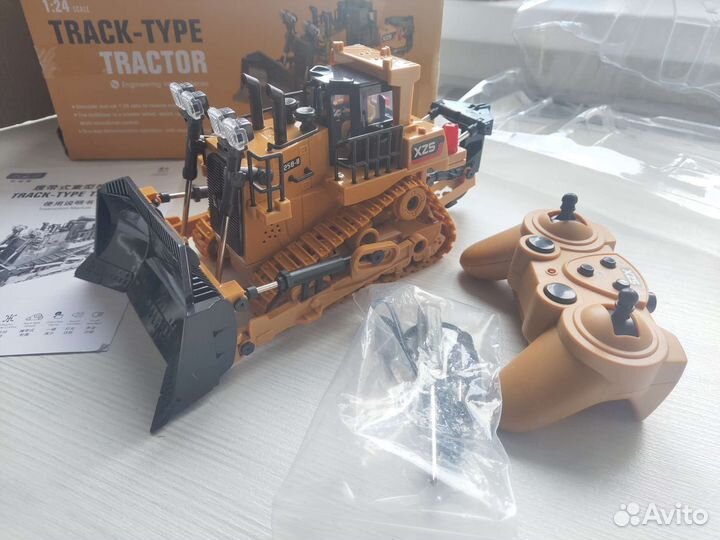 Игрушка Бульдозер Track-Type-Tractor