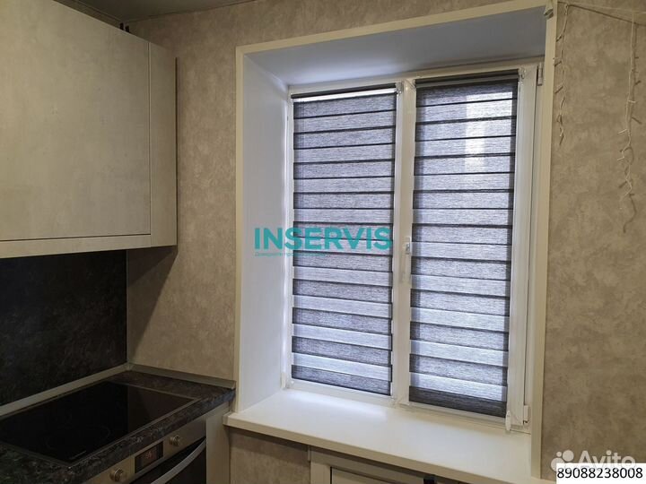 Плиссе жалюзи на двери