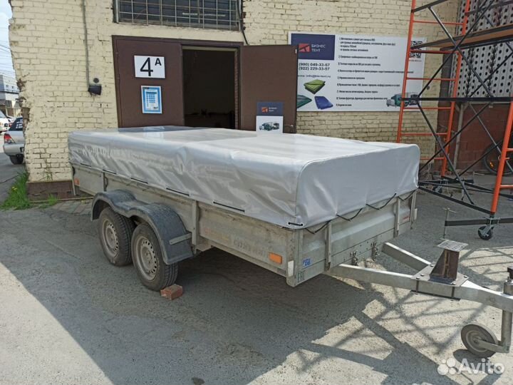 Тент на легковой прицеп
