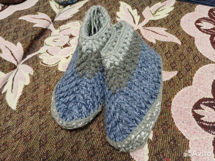 Вязаная обувь