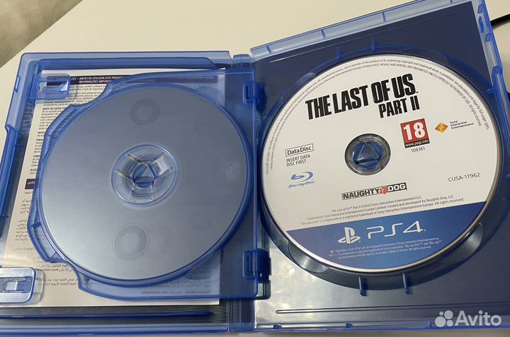 The last of us 2 ps4 (одни из нас) диск