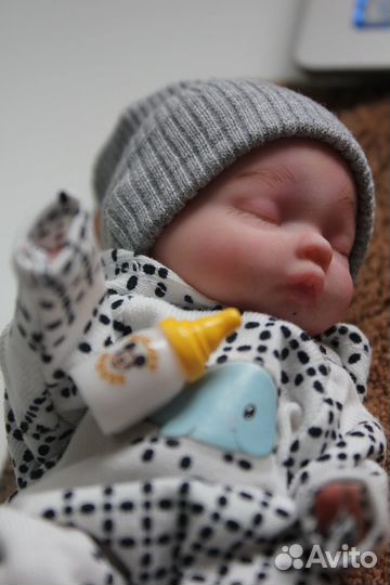 Миниреборн кукла пупсик