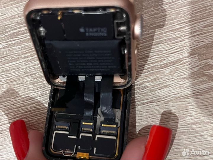 Часы apple watch 3 38 mm на запчасти