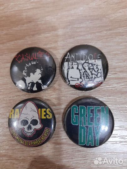 Значки Punk Rock