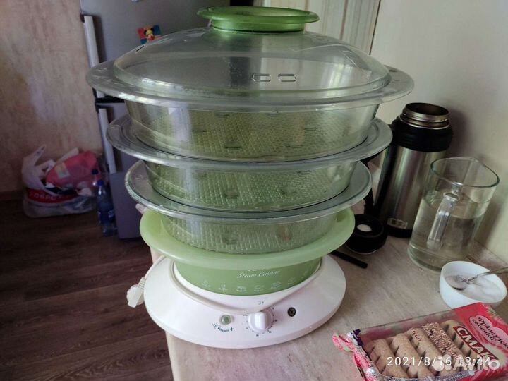 Пароварка tefal