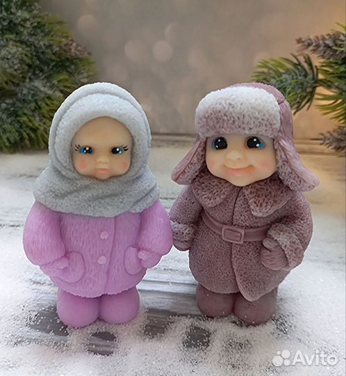 Дети СССР из мыла ручной работы