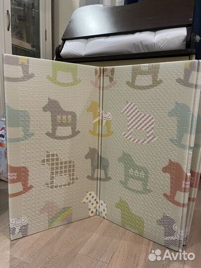 Складной детский коврик