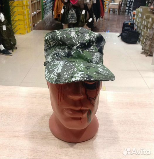 Кепка formeks контрол зелёная ситка