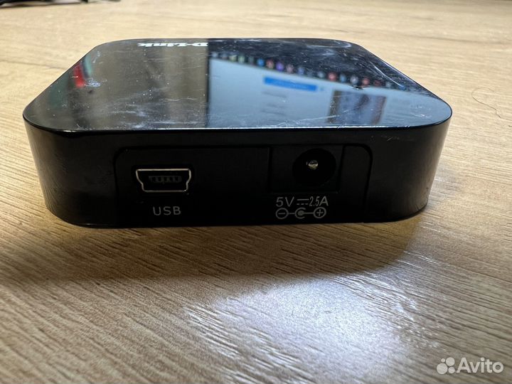 Usb hub d-link 4 порта + доп питание