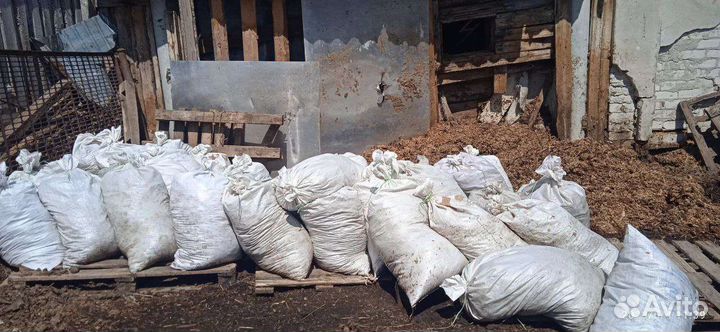 Навоз коровий в мешках