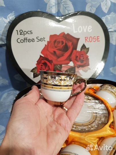 Кофейный сервиз 6+6