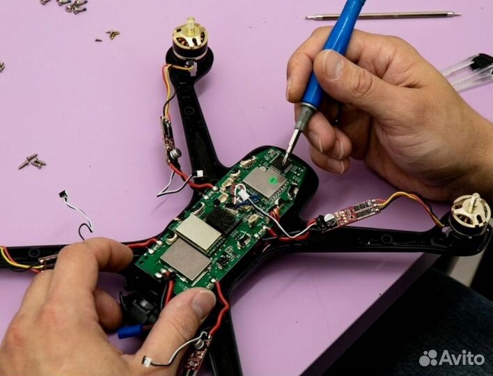 Ремонт квадрокоптеров DJI и других моделей