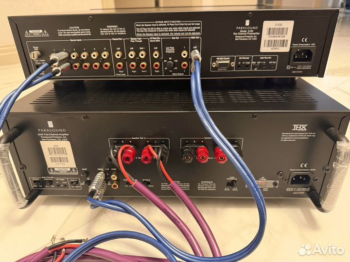 Parasound 2250 и 2100
