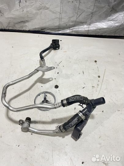 Патрубок охлаждения турбины Мерседес 166 x166 M278