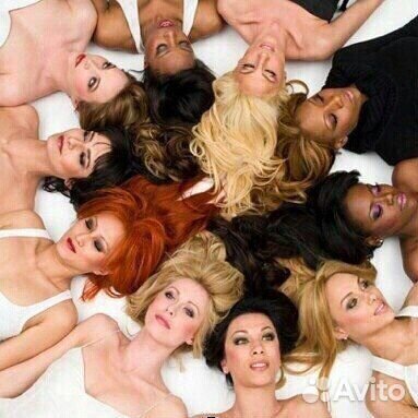 Накладной натуральный хвост на ленте