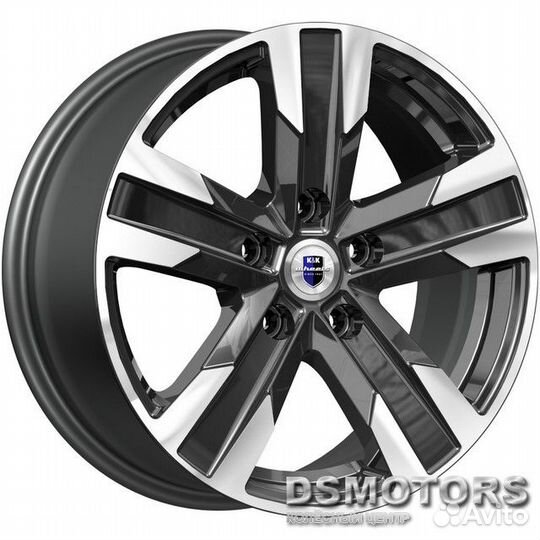 Диски Висмут 7.0/16 5x108 ET33 d67.1 алмаз чёрный
