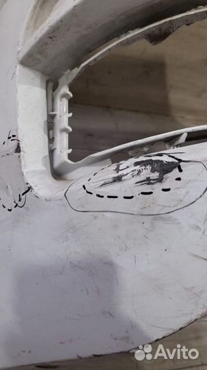 Бампер задний под парктроники Mercedes X166 Gl Amg