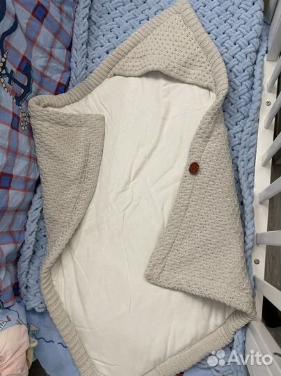 Конверт одеяло на выписку демисезонный