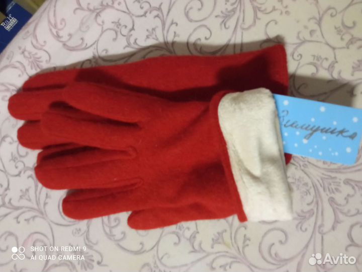 Новые перчатки утепленные