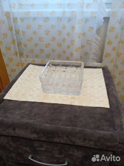 Салатник хрустальный