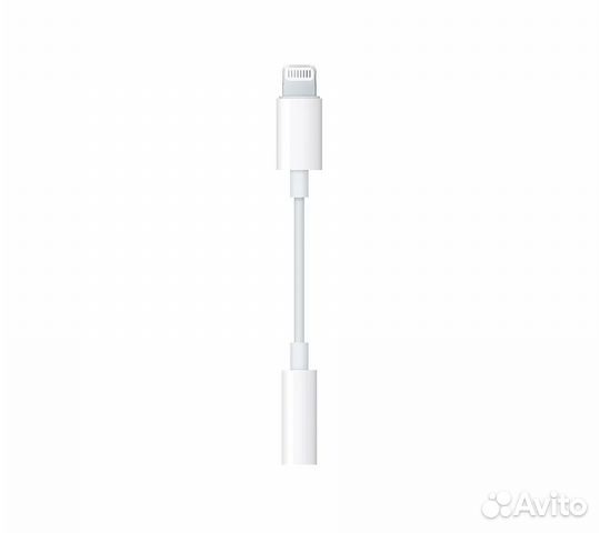 Адаптер-переходник Apple Lightning - mini jack 3.5