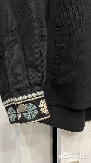 Джинсовая куртка zara оверсайз женская xs