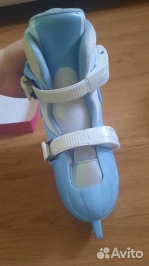 Коньки детские раздвижные 27-30