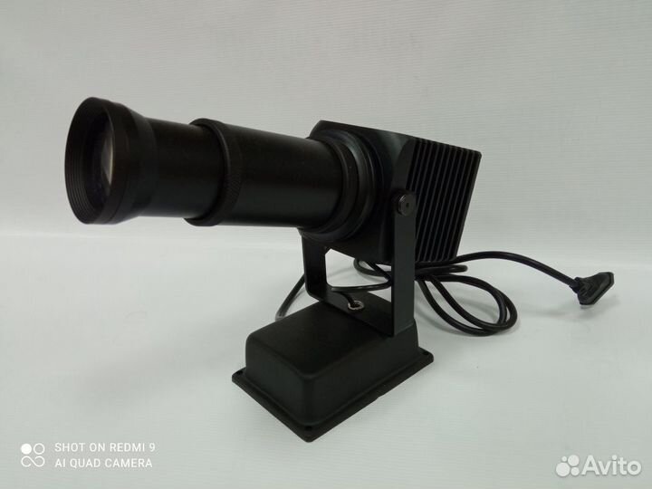 Рекламный луч с рисунком - гобо прожектор