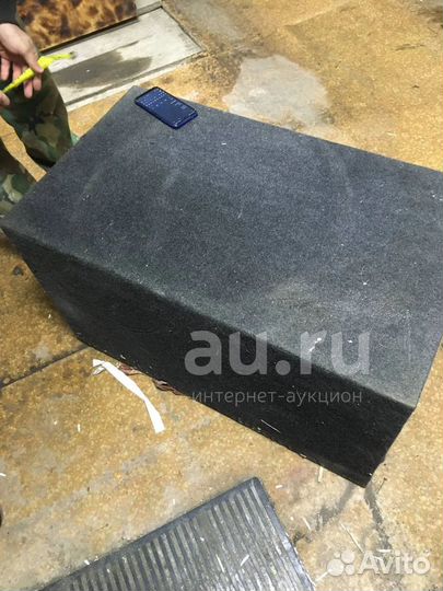 Короб под subwoofer 2*12