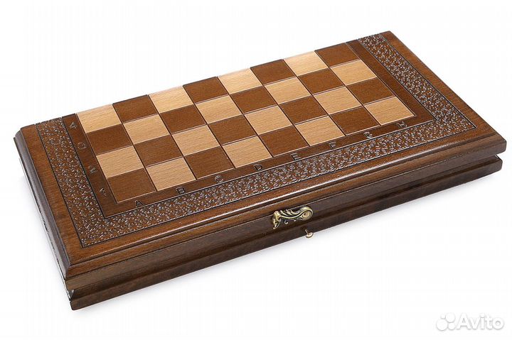 Шахматы + нарды резные 