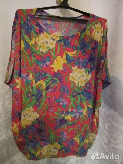 Женская блуза летучая мышь