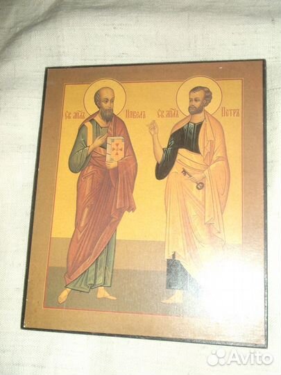 Икона Апостолы Пётр и Павел