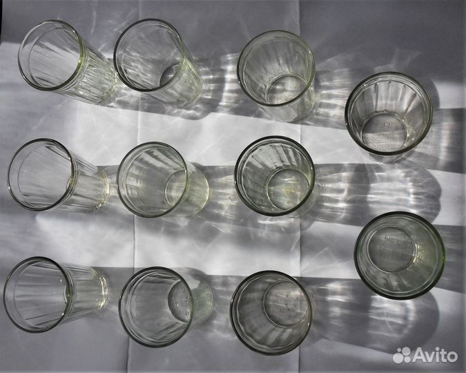 Стаканы граненые СССР Винтаж Бессмертная классика