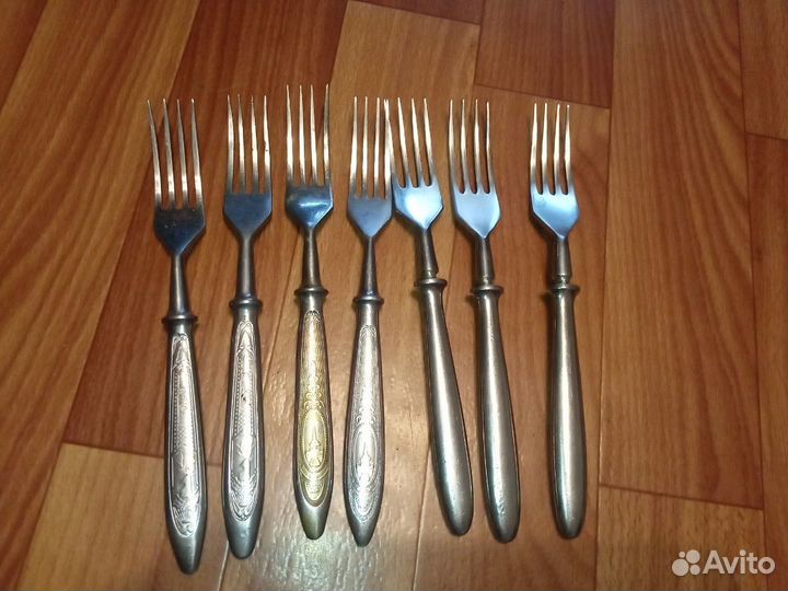 Ложки, вилки, ножи из нержавейки СССР 2
