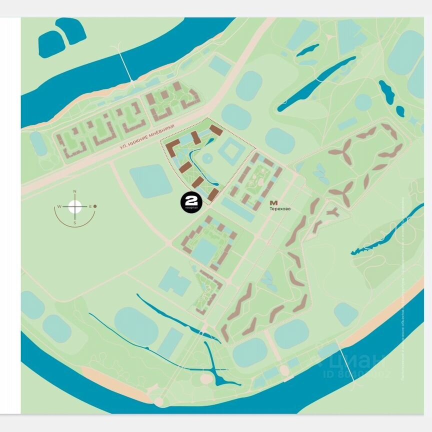 1-к. квартира, 43,4 м², 16/23 эт.