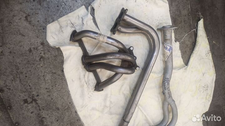 Паук, приëмная труба штаны, тюнинг на ниву