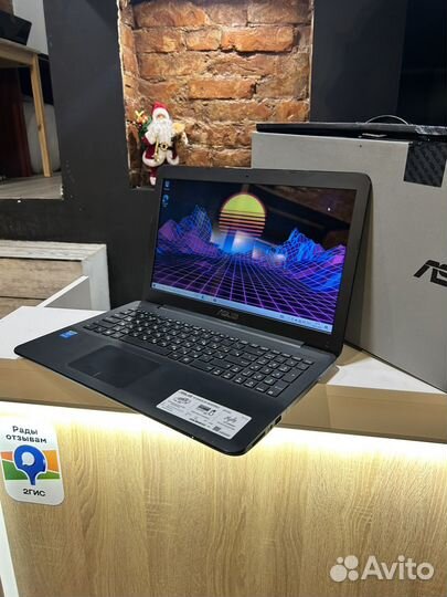 Игровой ноутбук Asus на i5-5200U/GT920m в коробке