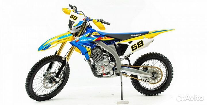 Мотоцикл motoland (мотоленд) кросс RMZ250