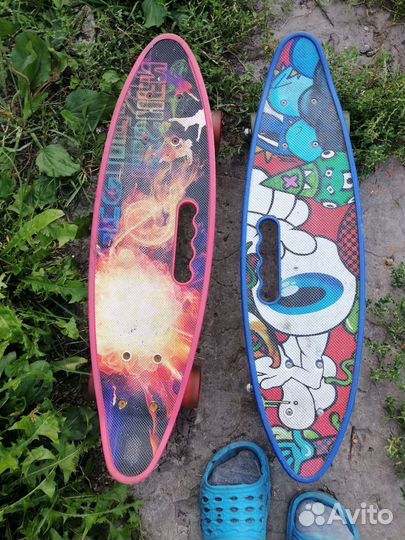 Самокат и скейтборды