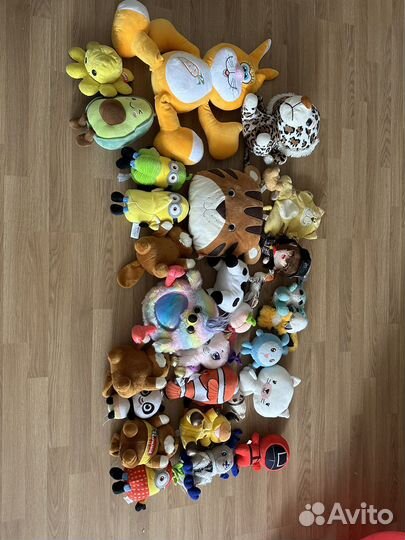 Мягкие игрушки пакетом