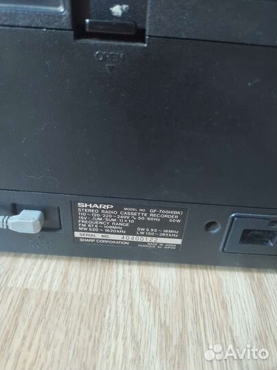 Музыкальный центр sharp