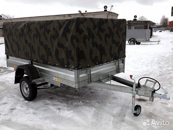 Прицеп 2,8х1,5 на подрамнике рессора Газель