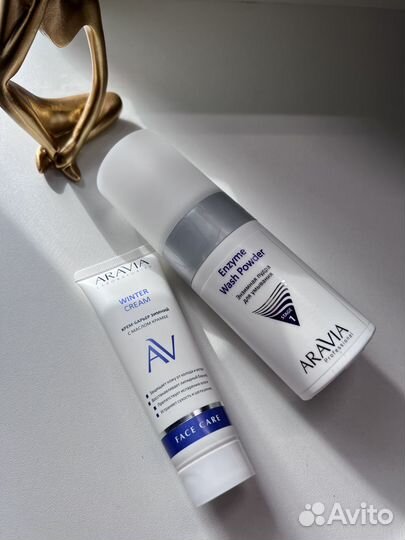 Увлажняющий крем + энзимная пудра Aravia